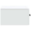 Wall Mounted Side Table White 59 x 34.5 x 17 cm