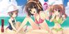 The Melancholy of Haruhi Suzumiya Rubber Play Mat Swimsuit Collection C