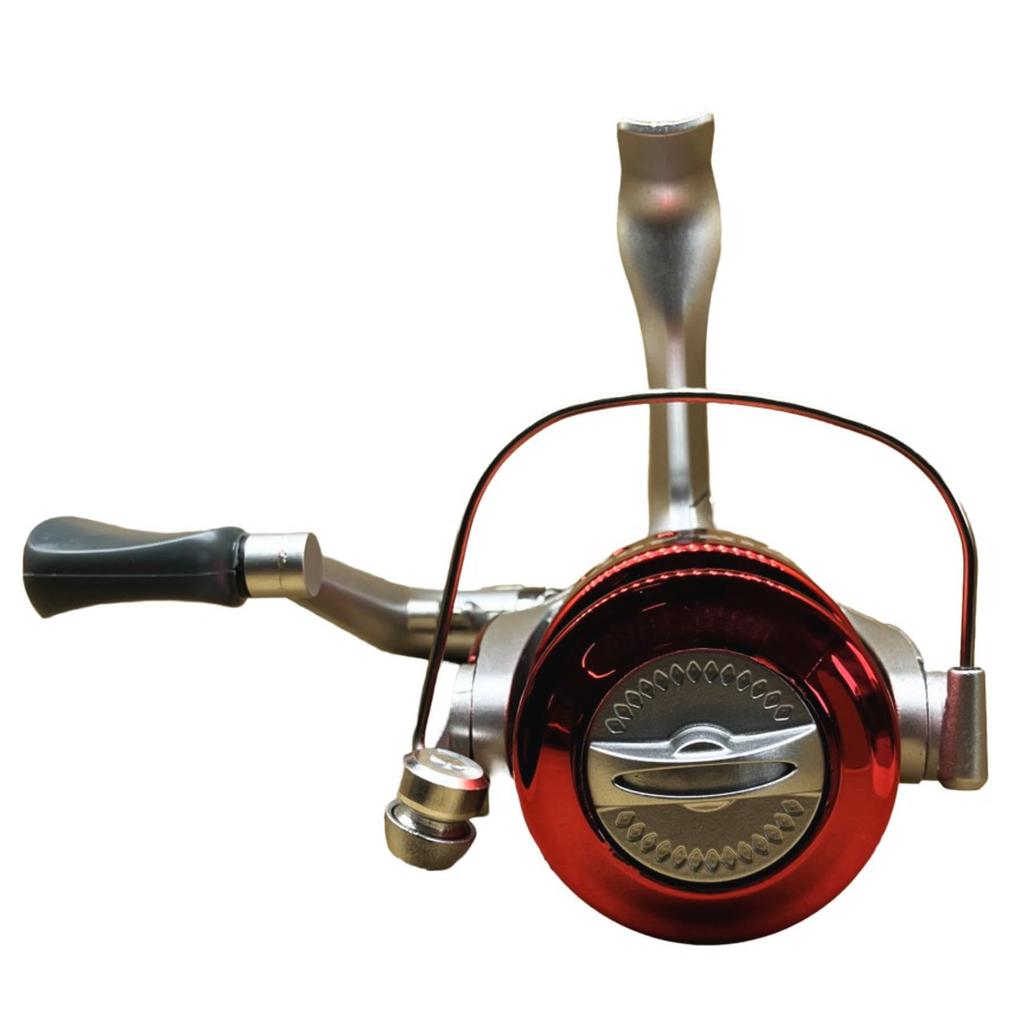 Riseway Basic Spin 4000 Spinning Reel with 4 Line Red - 130m,