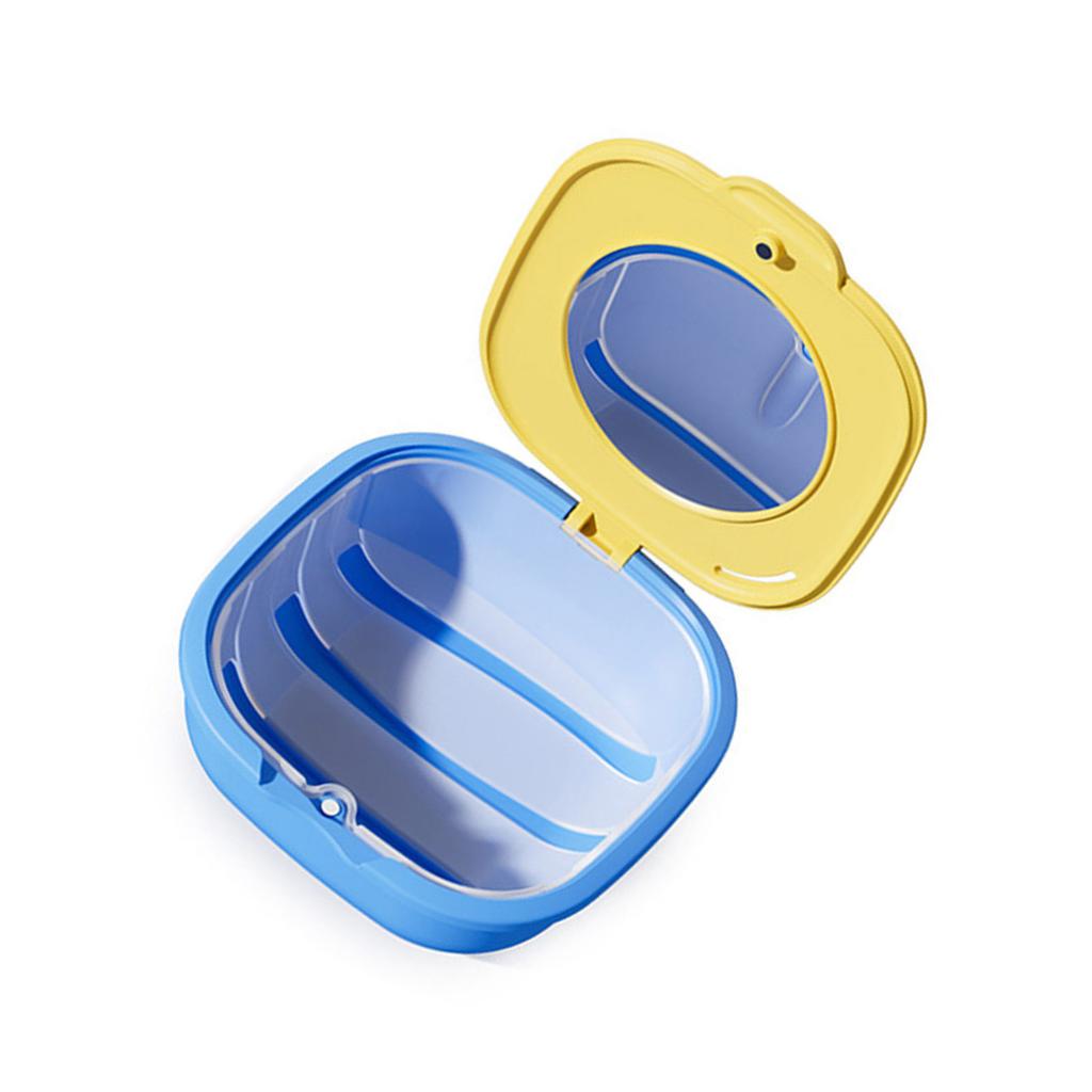 Thin Simple Invisible Aligner Holder Case for Daily Use Durable Dustproof Storage Solution for Orthodontic Appliances