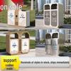 Thickened Outdoor Stainless Steel Classified Waste Bin