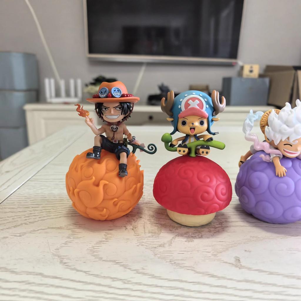 Gk Fifth Gear Chopper, Ace, Robin, Devil Fruit Series Night Light, Boxed Figure