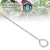 10 Inches Soil Sampler Probe Circular Handle Easy to Use Portable Stainless Steel Soil Probe for Plants Garden Farm