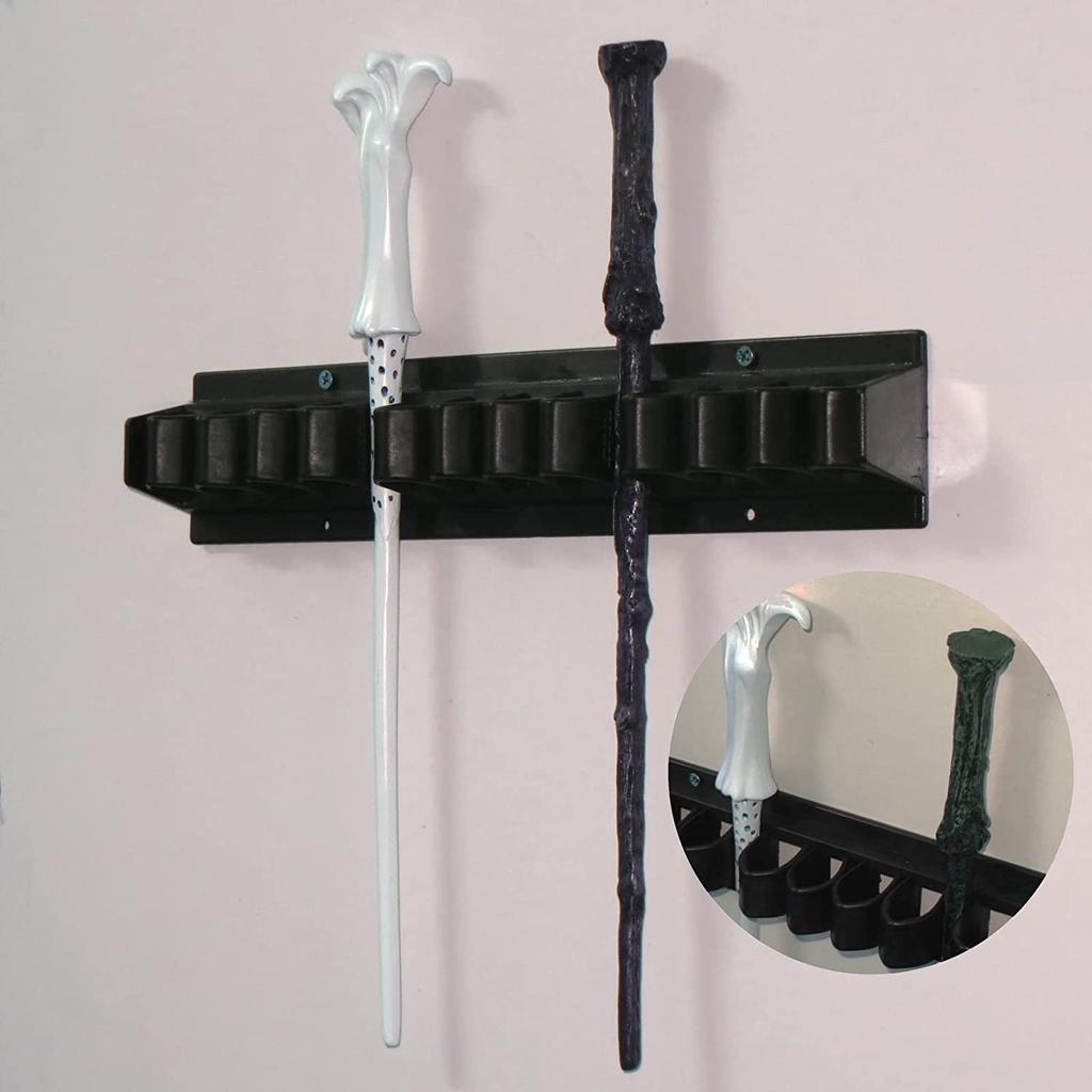 Display Stand for 10 Wands Decoration Harry Potter Dumbledore Hermoine Wand Collection Weasley Twins Stand Storage Display Stand/Plastic Stand, Stand,