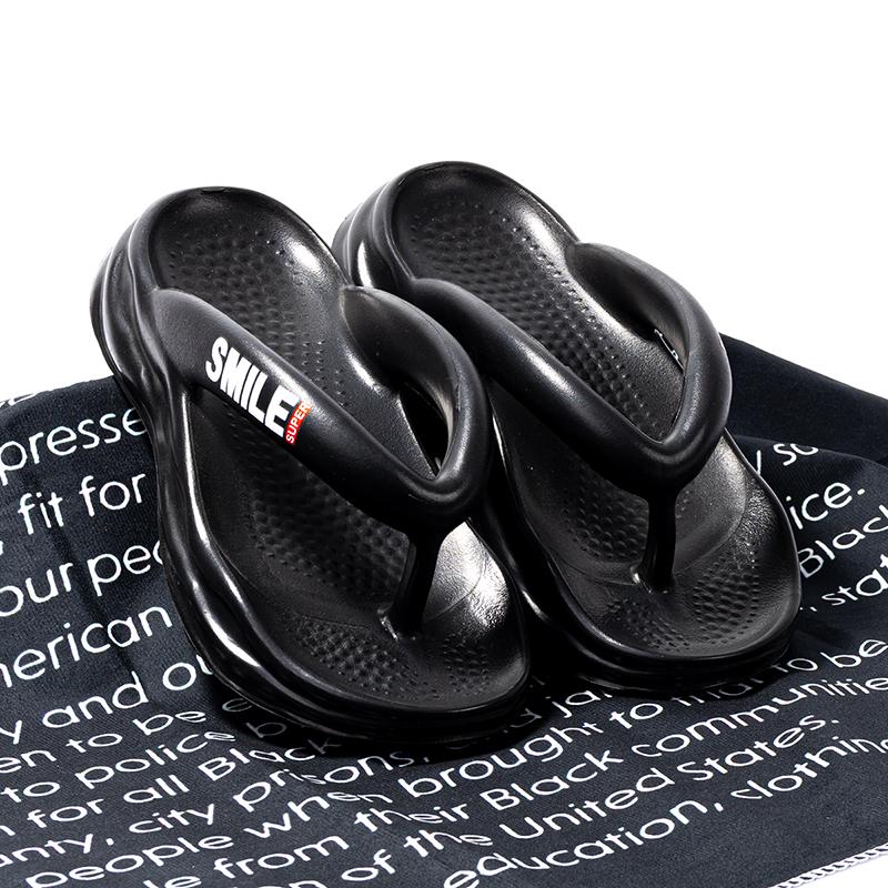 Flip Flops Sandals Soft and Comfortable Wear-resistant Shoes for Men Non-slip Shoes Thick Bottom Men's Slippers Ventilate Unisex