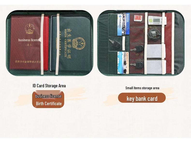 Star You Document Organizer: Home Vaccine Booklet, Family Passport, Instruction Manual, Business License, and Certificate Storage Box.