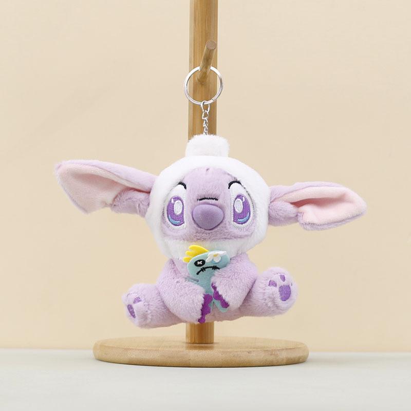 Stitch Plush Toy Keychain With Pp Cotton Filling For Gift And Collection
