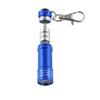 Lightweight Mini 3 LED Flashlight With Detachable Keyring Aluminum Body Waterproof Construction For Camping Essential