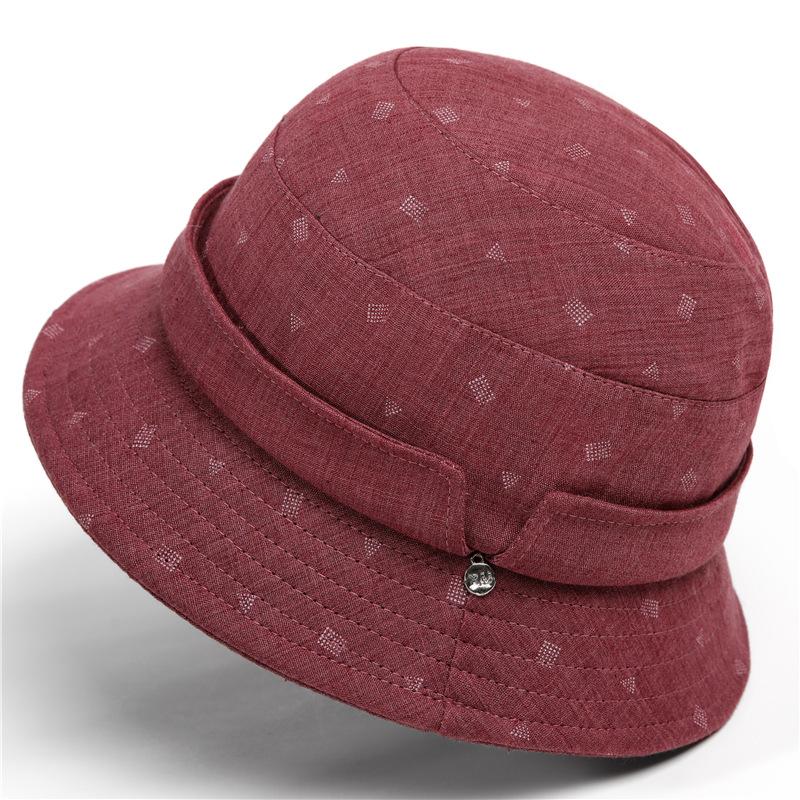 Basin Hat Women's Spring Summer Simple Hat Thin Small Brim Cloth Hat Bucket Hat Sun Protection Visor Hat
