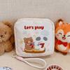 Large Capacity Coin Purse Multifunctional Portable Sanitary Napkins Storage Bag with Zipper with Handle Cosmetic Bag