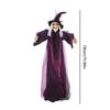 Halloweenská létající čarodějnice dekorace venkovní horor strašidelná létající čarodějnice se zvuky světly zahradní strašidelný dům dekorace rekvizita