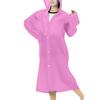 Unisex Outdoor Waterproof Thicken Hooded Reusable Raincoat Rain Poncho Rainwear