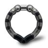 Kalibauer Strong Penis Small Size Made In with Neodymium Magnet (Standard Type) Ring, Compatible, Japan, (with Anti-Loss Strap) (Smoke)