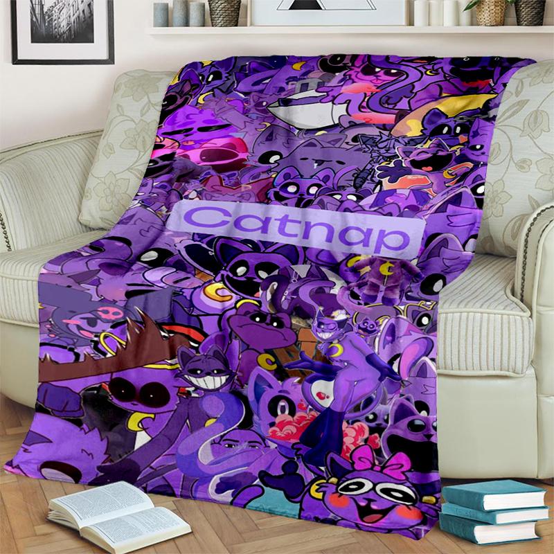 29 Style New Cute S-Smiling C-Critters Catnap Craftycorn Cartoon Blanket,Soft Throw Blanket for Home Bedroom Bed Sofa Kids