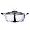 Serenk Modernist Stainless Steel Saute Pan, 2.64 Q Cooking Pan, Dishwasher Safe