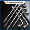 1pc Car Spare Tire Lug Wrench for Jack - L Type Hexagon 17/19/21mm Slotted End Socket Repair Tool