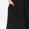 OFFROAD Damen Asymmetrischer Rock mit Außentaschen (Schwarz)_5L41811
