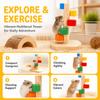 Wood Pet Climbing Ladder No Assembly Needed Chew Climbing Toy Cute Small Animal Toy  Hamsters
