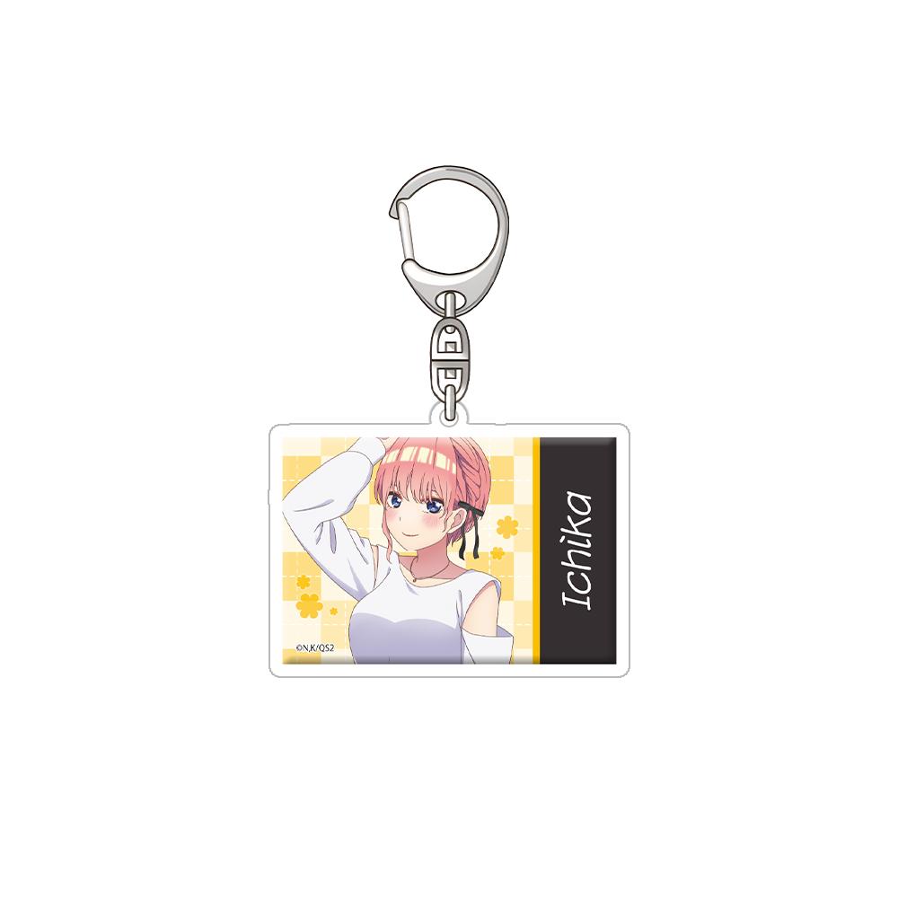 

The Quintessential Quintuplets Ichika Nino Miku Yotsuba Itsuki Official Acrylic Keychain Bag pendant anime goods Fans Charm Gift 6 cm