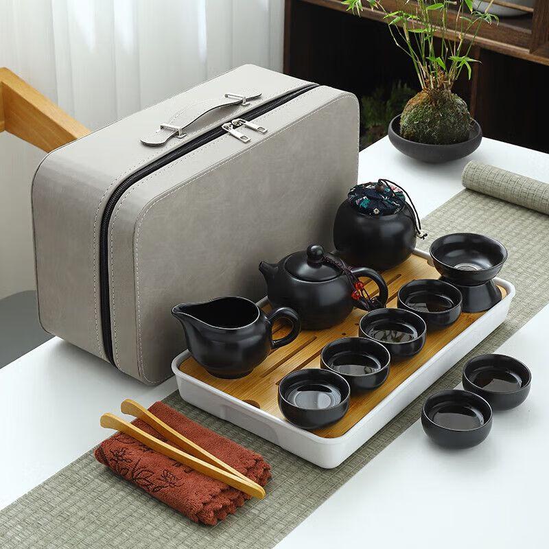 Portable Ceramic Kung Fu Tea Set