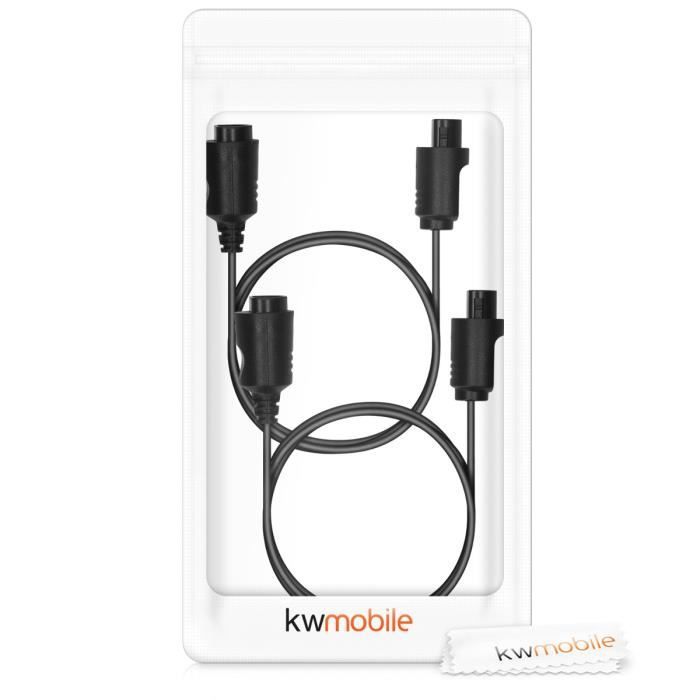 Rallonge manette - kwmobile - nintendo 64 - câble 180 cm - compatible avec nintendo 64 - plug &amp; play