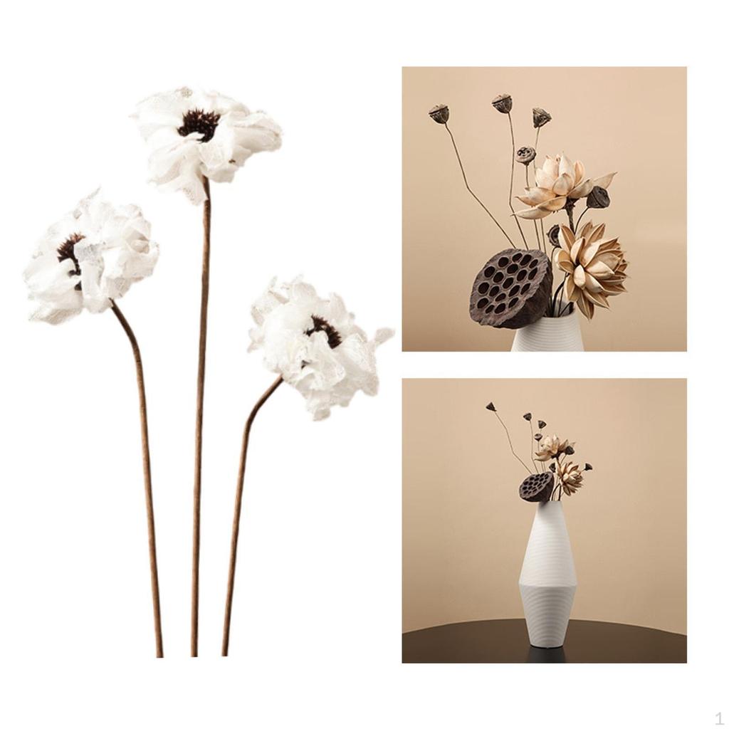 Dried Flower Arrangement in Vase, DIY Centerpiece for Bedroom and Event Decor