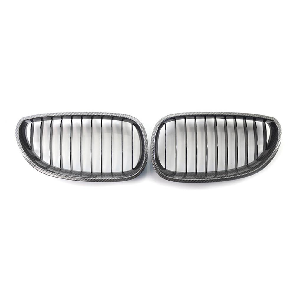 For BMW 5 Series E60 E61 Sedan Touring M5 2003-2010 Front Hood Kidney Bumper Racing Grille Mesh Grill Car Replacement Accessorie