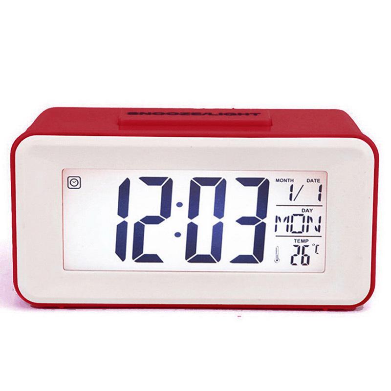 Buy Smart Digital Clock Desk Clock Sound Control Bedside Clock at affordable prices — free