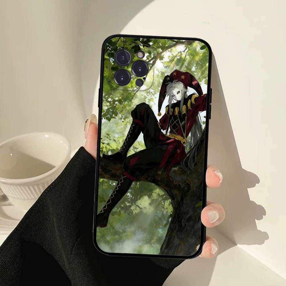 The Freak Circus Pierrot Phone Case For IPhone 17 16 15 14 11 12 13 Pro Max Plus Mini Soft Back Cover