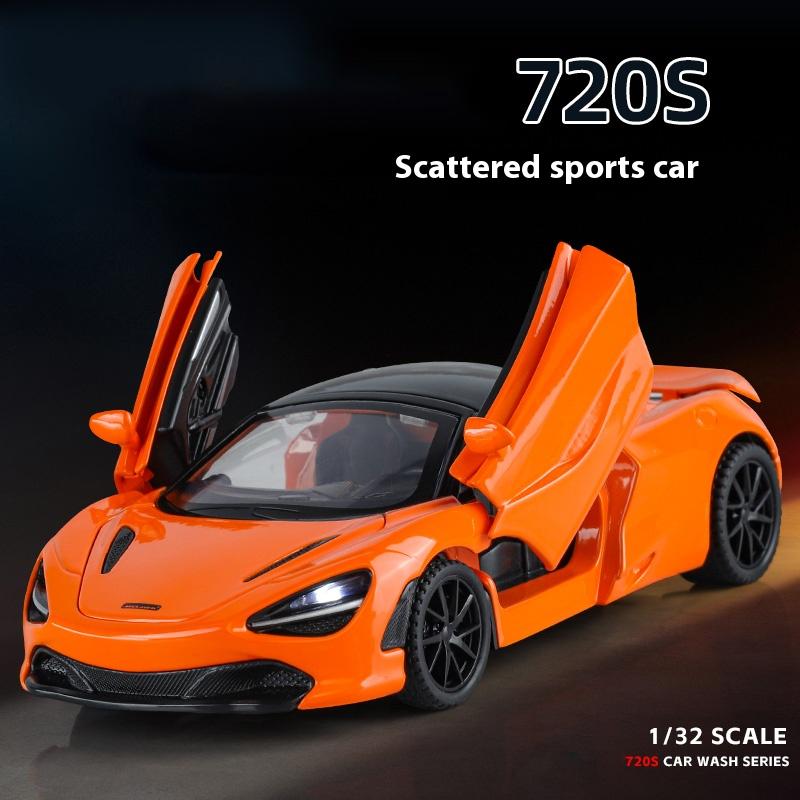 1/32 Scale McLaren 720S Supercar Alloy Car Model Diecasts & Toy Vehicles Car Toy Model Simulation Model Collection