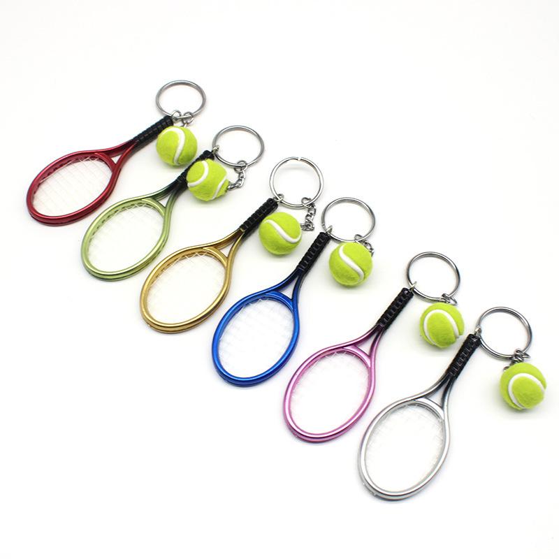 New Tennis Keychain Pendant: Sports Tennis Gift