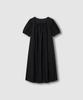 Jaju Women'S Eyelet Sheer Short Sleeve Pajama Dress_Black