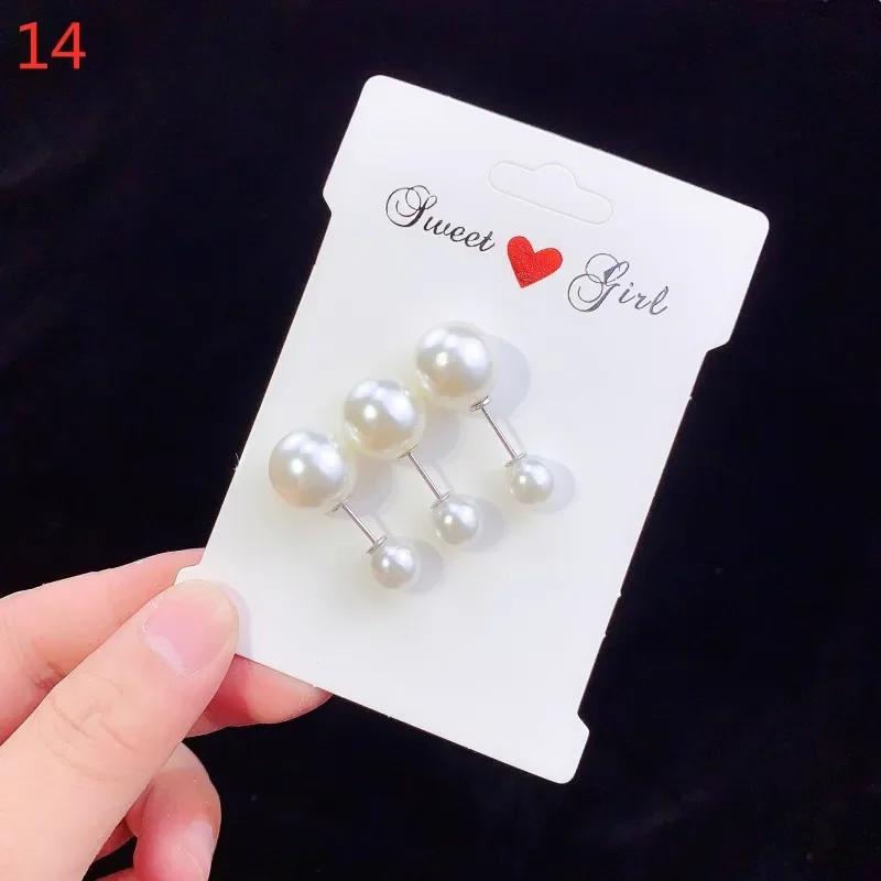 Crystal Brooches Waist Buckle Cardigan Jeans Anti-fade Brooch Pins Women Sweater Coat Anti Fall Pearls Clothes Pin Decoration