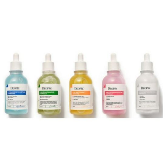Deoproce Ampoule Set 5 Types Intensive Care & Hydrating 19ml x 5pcs