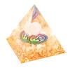 Orgonite Crystal Object, Orgone Pyramid Tower, Energy, Nature, Reiki, Healing, Chakra, 6cm X 6cm (K32)