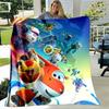 Super Wings Blanket Cartoon Child Flannel Throw Blankets Micro Fleece Cozy Plush Covers for Bed Car and Home Decoration
