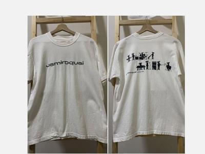 T-shirt à manches courtes Jamiroquai années 90 double face Cadeau tee Homme Femme Unisexe
