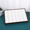 Walnut Jewelry Display Tray for Rings, Necklaces, and Bracelets
