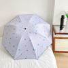 New Style Manual Umbrella, Fresh and Romantic Pastoral Design, Dual-Use for Sun and Rain, Double-Sized, Reinforced, Foldable, Sun Protection, Sunshade