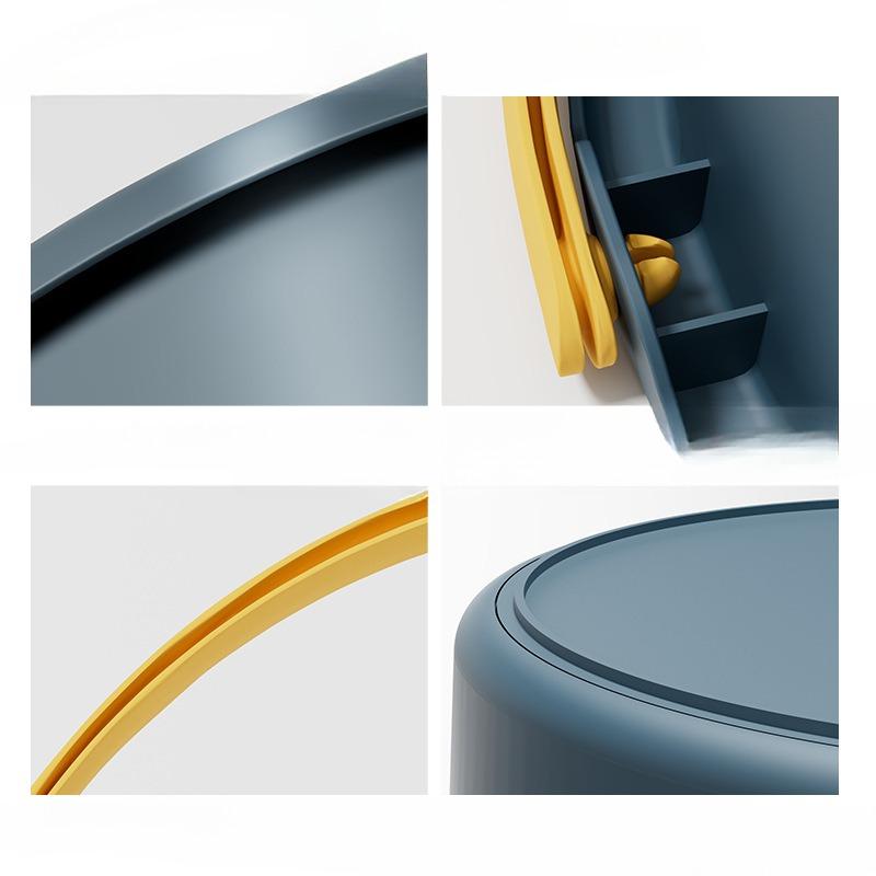 5L/10L Portable Folding Bucket Thickened Plastic Bucket for Fishing Camping Folding Bucket Bathroom Kitchen Camp Bucket