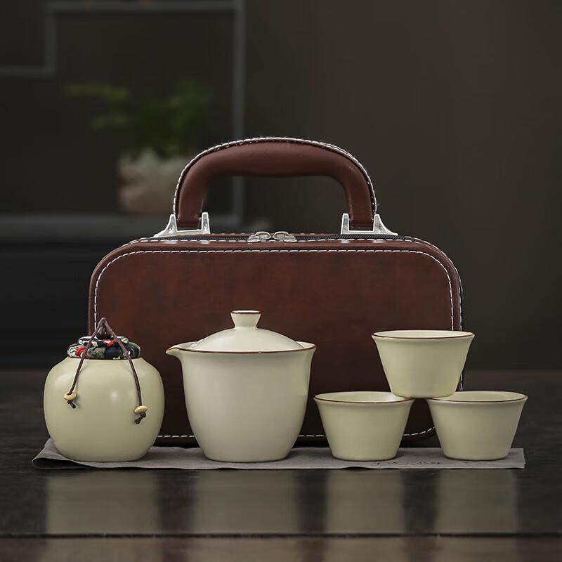 Wang Xiangrui Ceramic Travel Tea Set