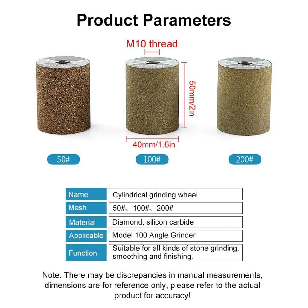 1Pcs M10 Thread Diamond Polishing Wheel Abrasive Tools Sanding Disc  For Marble Tile Trimming