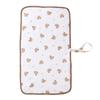 Soft Cotton Gauze Waterproof Changing Pad for Newborns | Breathable & Washable Portable Diaper Mat