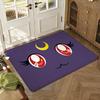 Cartoon Anime Girl Sailors Moons Floor Mat Soft Thickened Absorbent Non-Slip Bedroom Living Room Door Mat Home Flannel Rugs