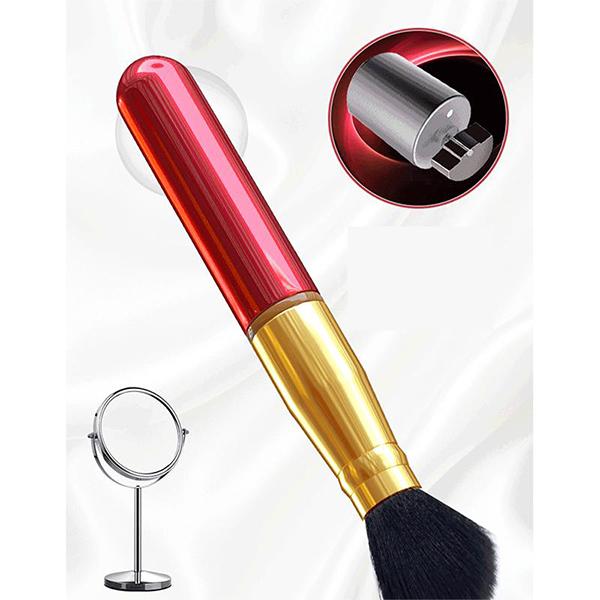 Camouflage Foundation Pinsel Vibrator Sexspielzeug Klitoris Vagina Vibrator Haus Kopfmassagegerät G-Punkt Massagebürste