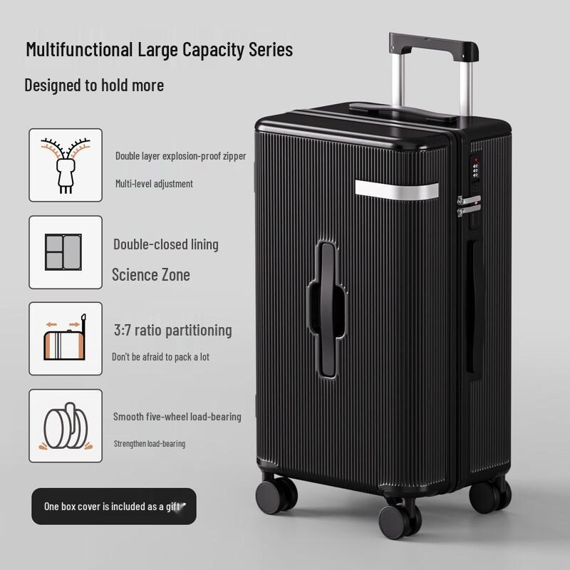 Large Capacity 3:7 Split Hard-Shell Suitcase