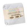 Fuwasara Gauze Fitted Sheet, Double Size, 100% Cotton, Washable Double Gauze, Soft and Smooth