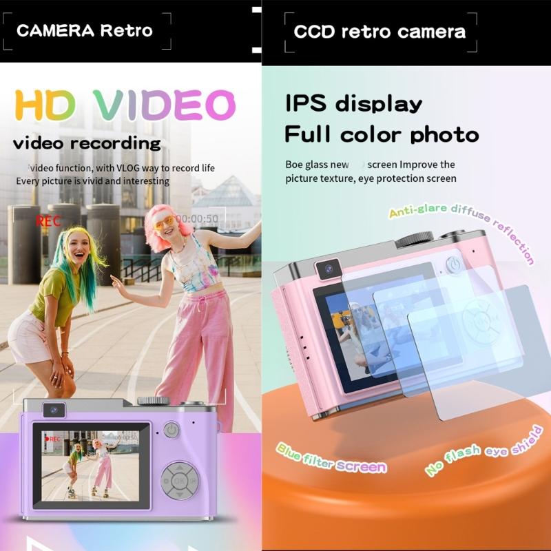 Digital Camera for Teens 4K 64MP Digital Camera for Photography Shoot Camera for Teen Boys Girls Kids Camera Digital