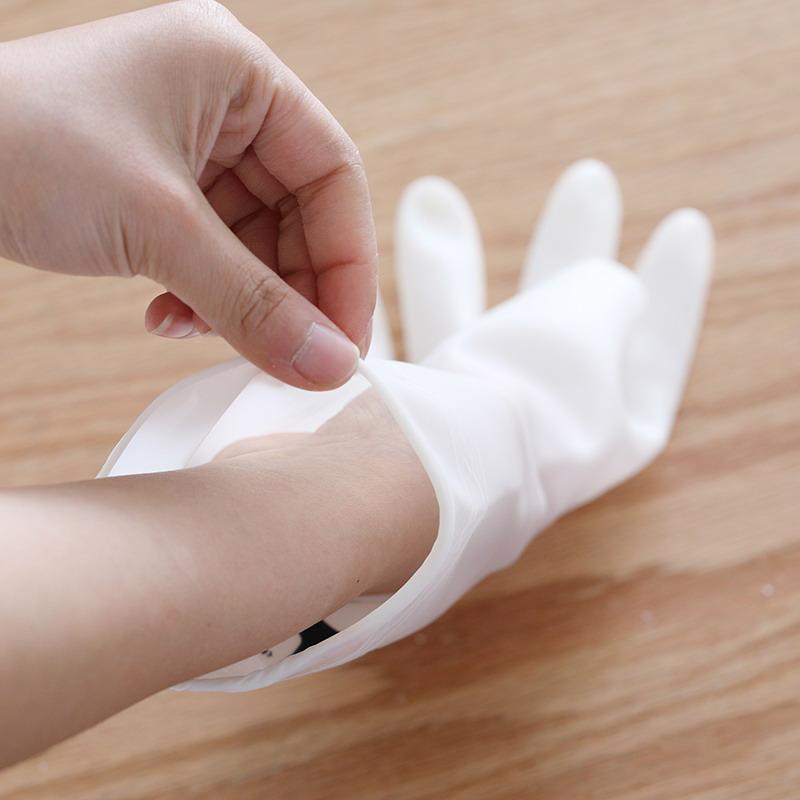 5Pairs Waterproof Silicone Household Gloves Non Slip Design Lovely Prints For Kitchen Dishwashing Daily House Chores
