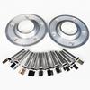 2PCS 10/12/15/20MM 5x112 66.6 Hub Centric Wheel Spacer With Extended 14X1.5 Wheel Bolts For Mercedes Benz